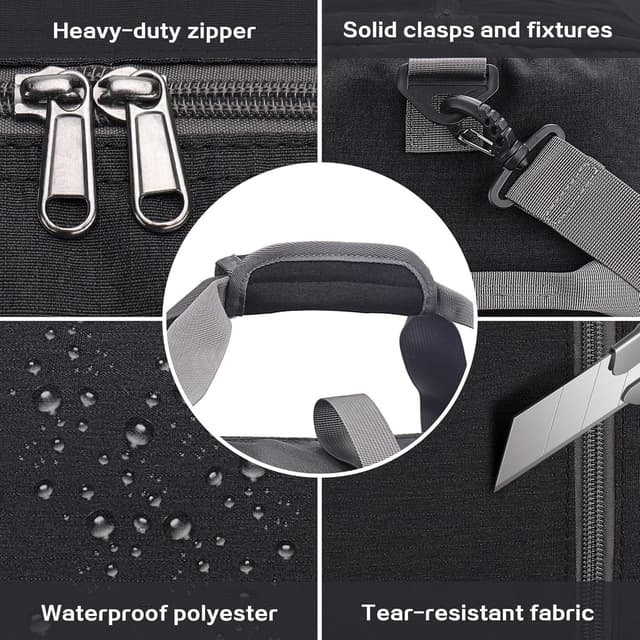 Thumbnail 4 de Upeelife große Reisetasche 125L Deep Black