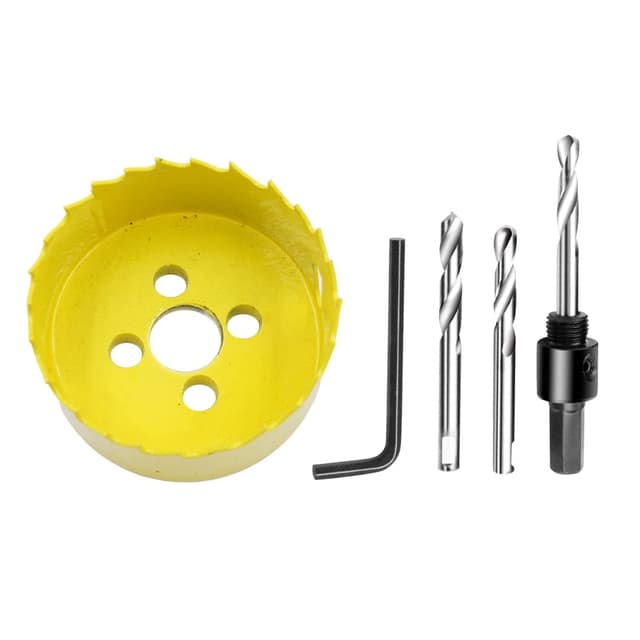 Detalle 2 de LAIWEI 80mm bimetal hole saw (3-5/32") for wood, gypsum board and metal profiles