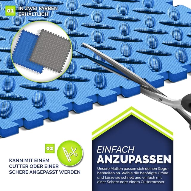 Thumbnail 5 de tillvex® Tapis de piscine 48 pièces 38,5 cm