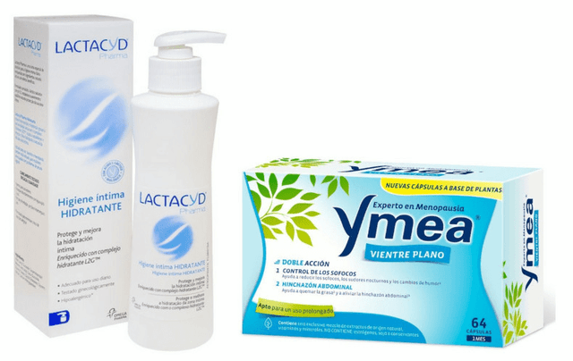 Imagen de Lactacyd Higiene Íntima Hidratante 250 ml + Ymea Menopausia 💧 en OfertitasTOP