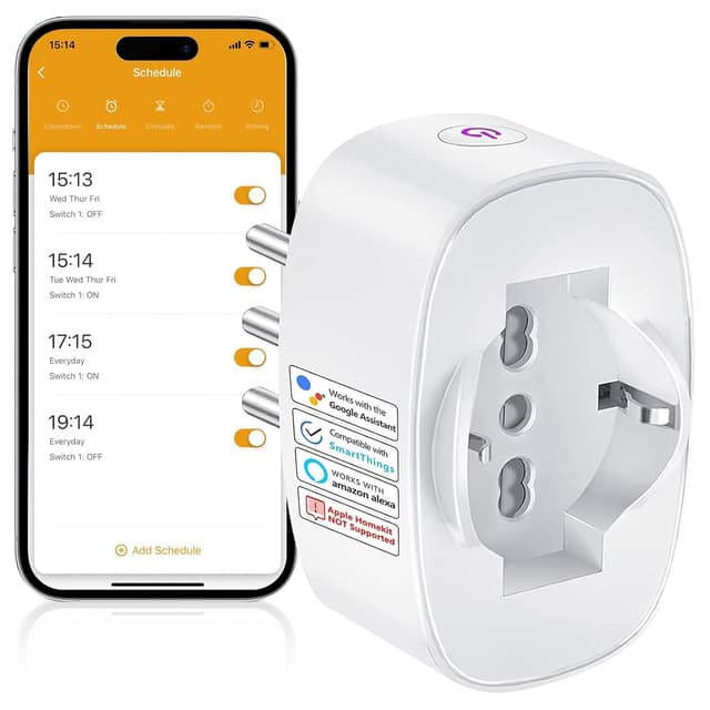 Imagen de SURFOU Presa Smart WiFi 16A con Timer en OfertitasTOP