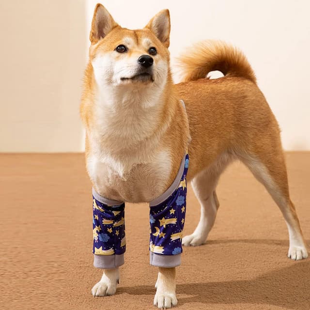 Detalle 2 de Gelenkschutz Vorderbeine 3XL Blau