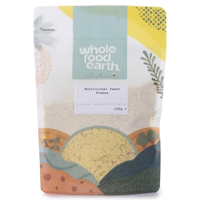 Imagen de Wholefood Earth Hefeflocken 125g vegane Käsealternative 🧀 en OfertitasTOP