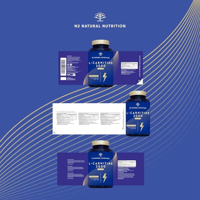 Thumbnail 10 de N2 Natural Nutrition L-Carnitina 2000mg 💪 150 cápsulas