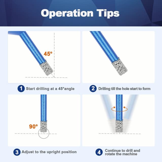 Thumbnail 5 de Diamant Fliesenbohrer 6 mm M14