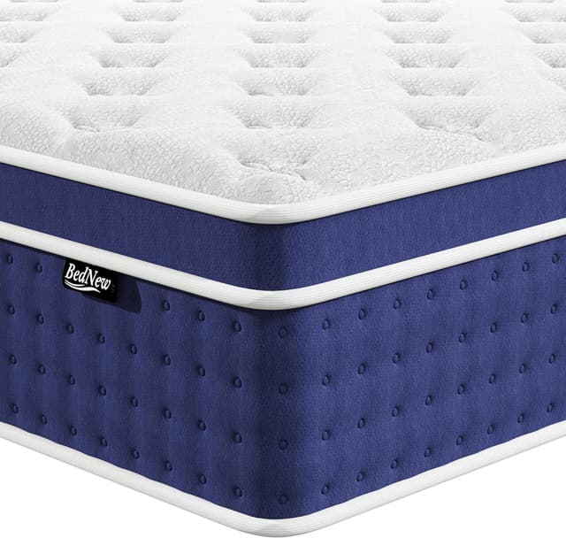 Thumbnail 6 de Bednew Double 135x190 14 inch hybrid