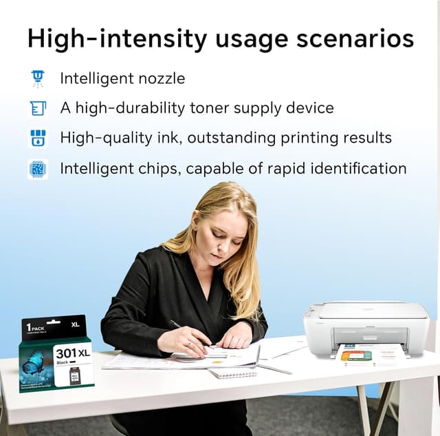 Thumbnail 5 de 301XL Black Ink Cartridge 750 pages