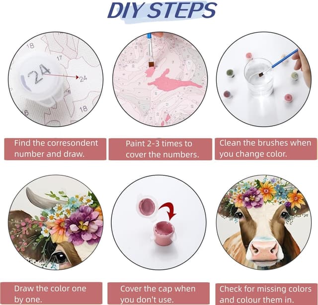 Thumbnail 2 de YUCCAORCHID Pintura por Números Adultos 40x50 cm 🎨