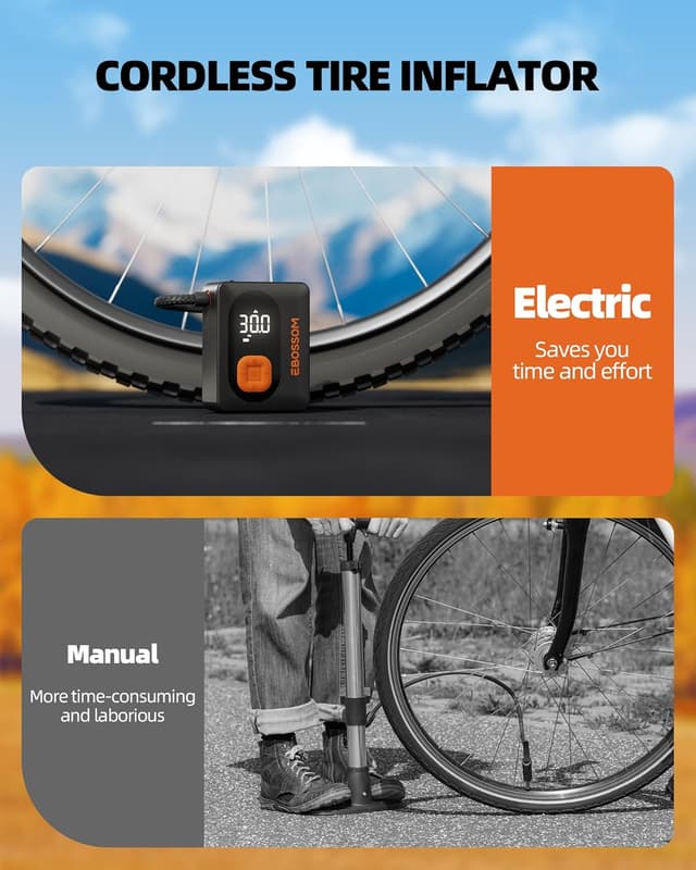 Thumbnail 2 de EBOSSOM Bomba de aire eléctrica 10 bar