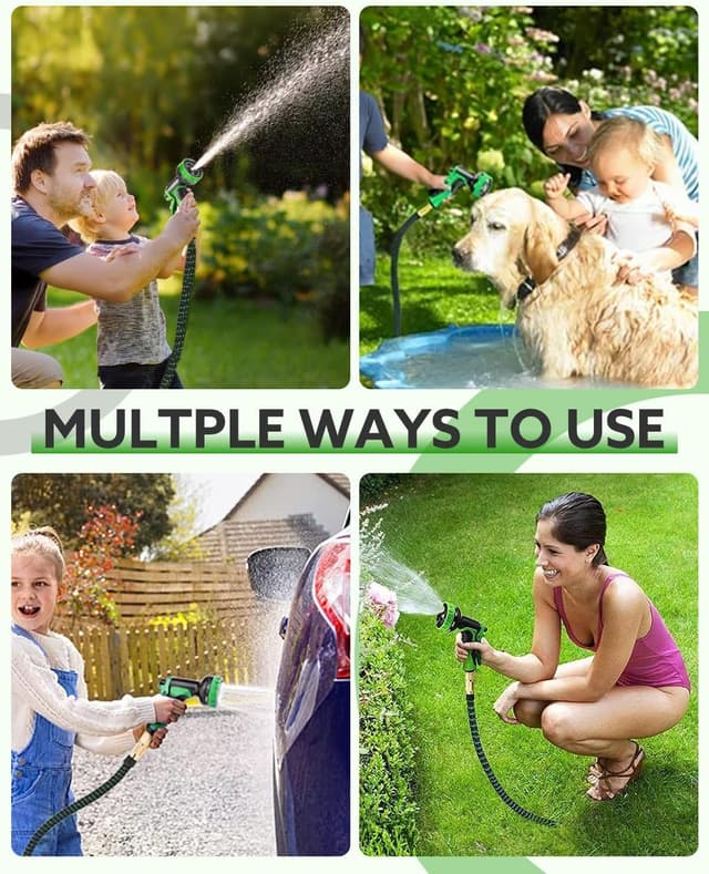 Thumbnail 6 de Expandable Garden Hose 45M 10‑Pattern Spray