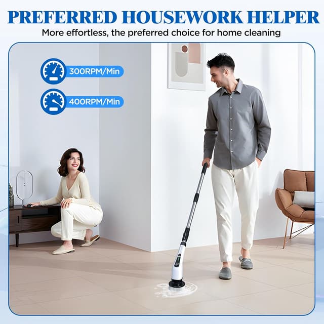 Thumbnail 4 de Electric Spin Scrubber 8 Bürstenköpfe 400 rpm