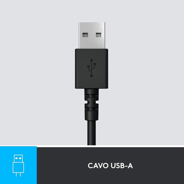 Thumbnail 5 de Logitech H390 Cuffie USB-C con microfono 📞