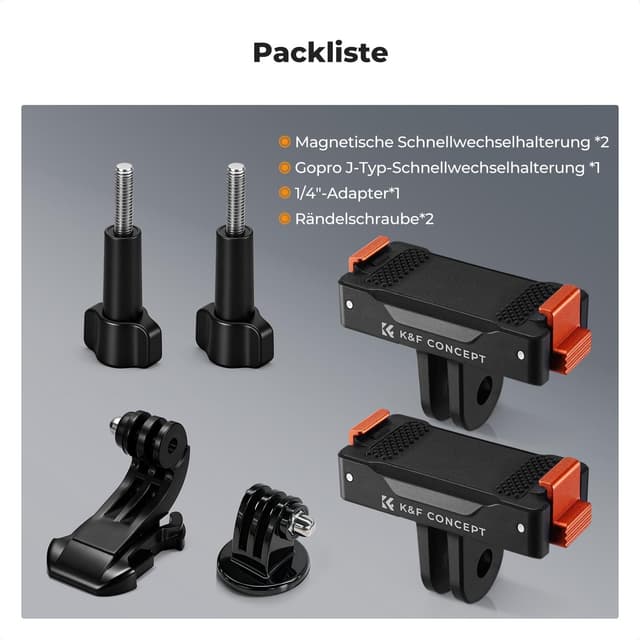 Thumbnail 6 de K&F CONCEPT Magnethalterung Osmo Nano/Action 6 2er-Pack