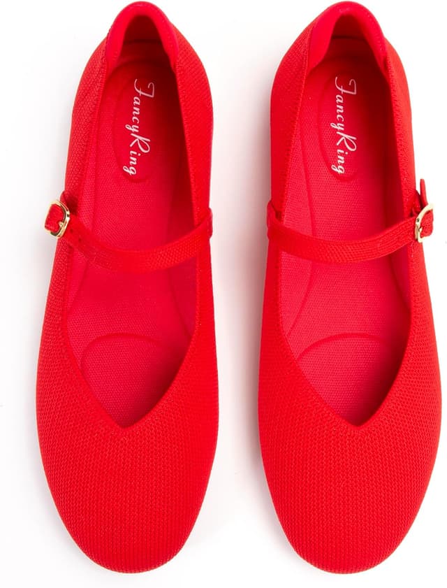 Detalle de FancyRing Mary Jane flats
