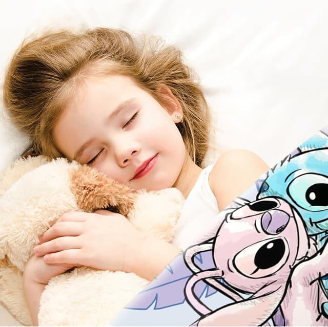 Thumbnail 6 de DASIAUTOEM Zeichentrickfilm Decke aus Polyesterfleece – Kuscheldecke für Kinder, Sofa & Bett