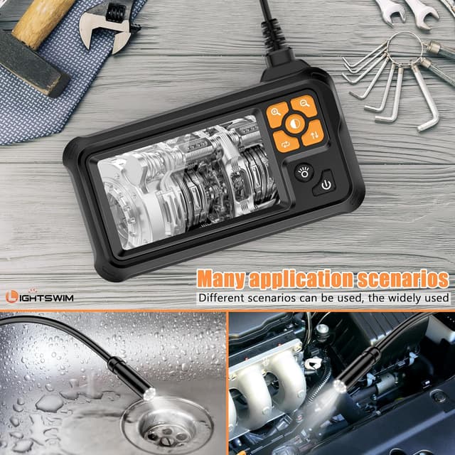 Thumbnail 6 de Lightswim Lightswim 4,3" HD boroscopio