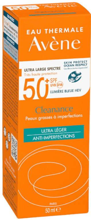 Thumbnail 1 de Avène Cleanance Solar SPF50+ Para Piel Acnéica 2x50 ml ☀