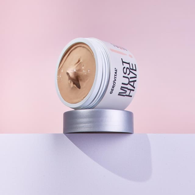 Detalle de Gerovital Must Have DD Feuchtigkeitscreme mit 1% Peptiden & SPF 15 – Tagespflege für Gesicht und Hals