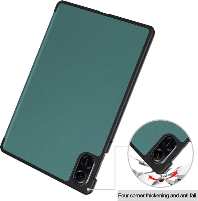 Detalle de idudao Case for Honor Pad X9 (11.5 inch, 2023) slim hard folio cover in green