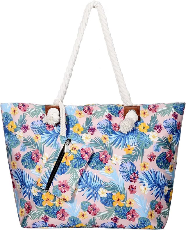 Detalle de MASADA Grand sac de plage hydrofuge avec fermeture à glissière