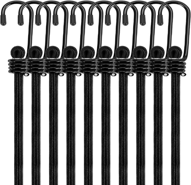 Imagen de WeFine Pack of 10 Bungee Cords 16 inch en OfertitasTOP