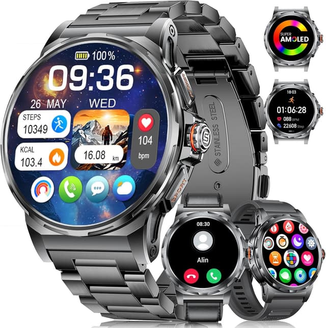 Detalle de LIGEMI SML6 Montre 1,43" AMOLED 360mAh