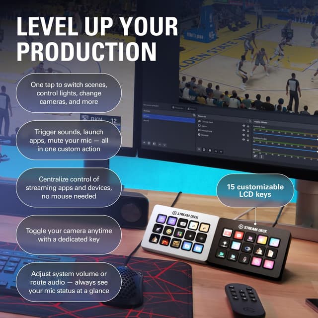 Detalle de Elgato Stream Deck MK.2 keyword 15