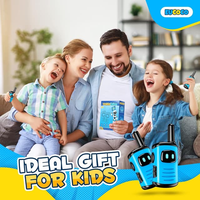 Thumbnail 6 de EUCOCO Walkie Talkie Bambino 3–10 anni “Gioco Bambino 3-8/…”