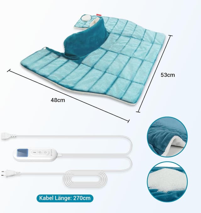 Thumbnail 6 de Comfytemp Voll gewichts Heizkissen Nackenwärmer 9 Stufen