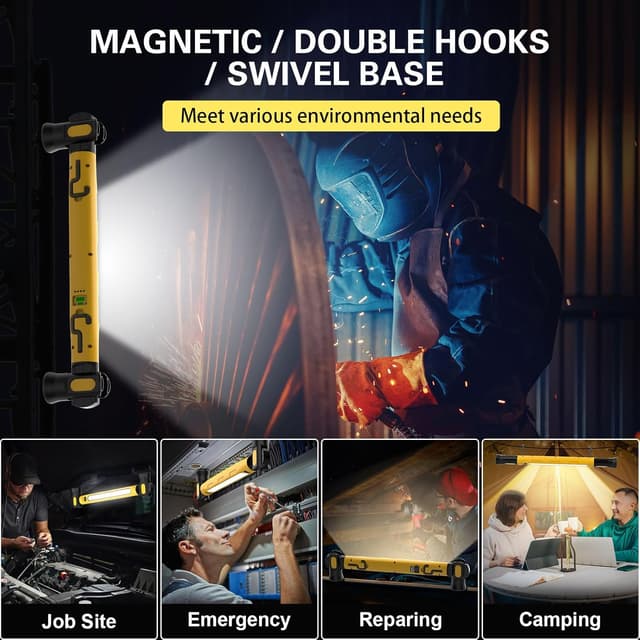 Thumbnail 6 de ERAY LED Arbeitsleuchte 3000 lm Akku