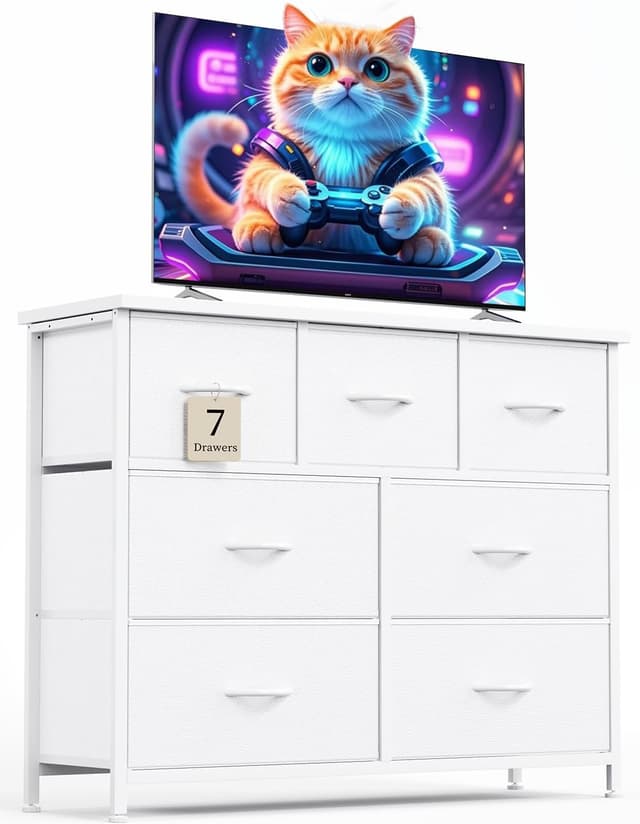 Detalle de CAIYUN 7 Drawer Chest of Drawers