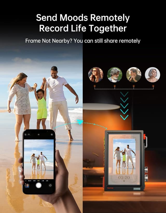 Thumbnail 5 de Divoom Times Frame 10.1" WiFi digital frame