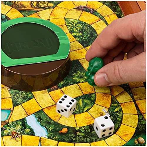 Detalle de Spin Master Games Jumanji (en español) juego de mesa familiar para 2-4 jugadores