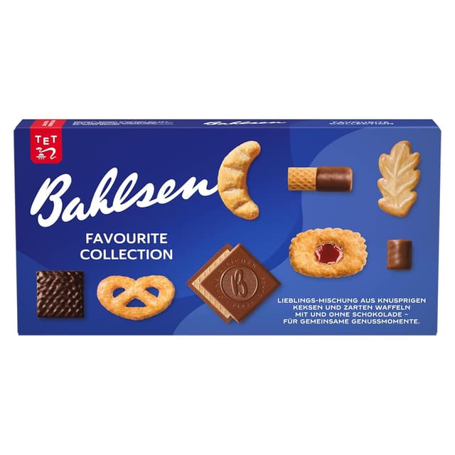 Detalle 2 de Bahlsen Favourite Collection S – 6er Pack Gebäck- und Waffelmischung mit Schokolade (6 x 161 g)