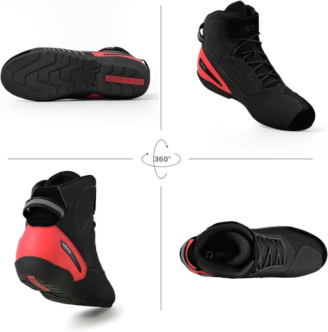 Thumbnail 6 de RIDEIRON Scarpe Moto Uomo 40–46 – sneaker moto traspiranti con rinforzi