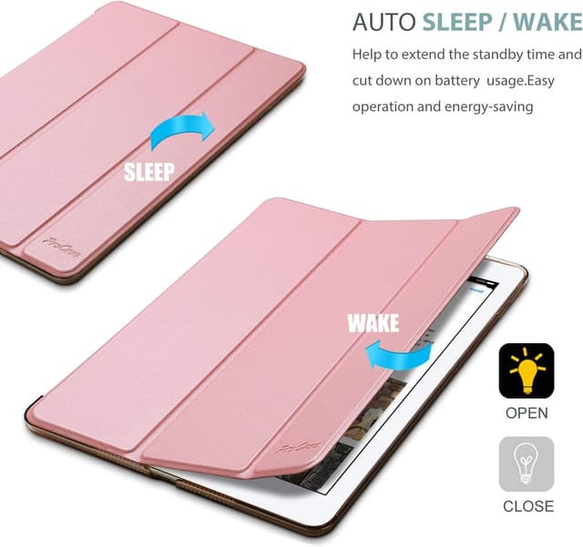 Thumbnail 6 de ProCase smart case for iPad 9.7 inch pink