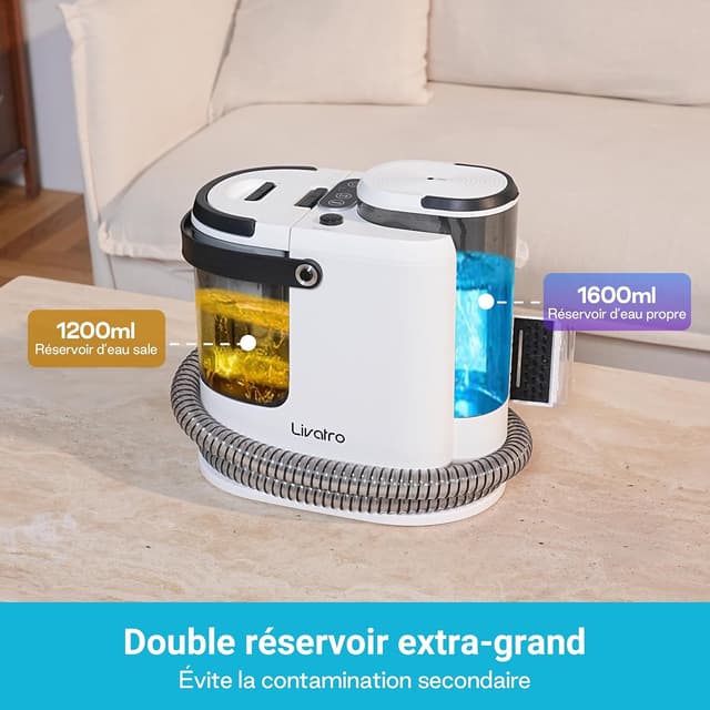 Thumbnail 3 de Livatro Shampouineuse Canapé 1700W