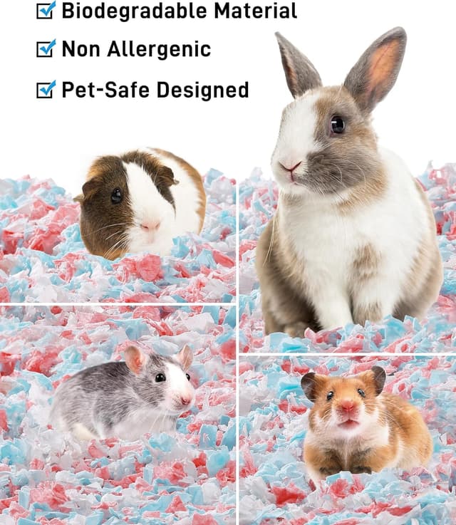 Detalle de BUCATSTATE Hamster Bedding 50L (99% dust-free & odour control) for small animal cages