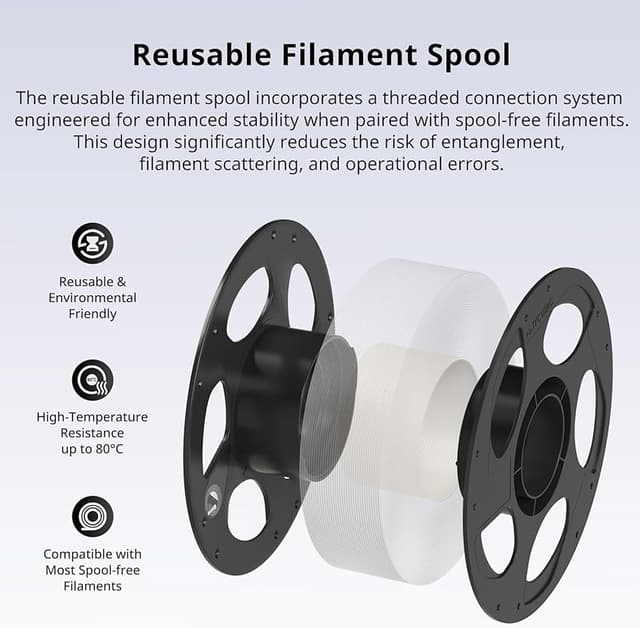 Thumbnail 6 de ANYCUBIC PLA Plus 1.75mm 4-Pack Filament 🎨