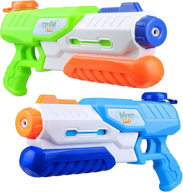 Detalle de Yojoloin Water Pistol 2 Pack – 1200ml powerful water blaster guns for outdoor summer play