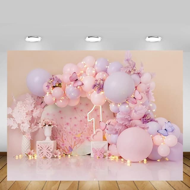 Detalle de MEHOFOND 7x5ft birthday photo backdrop