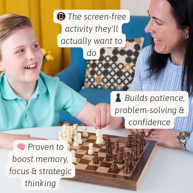 Detalle 2 de Jaques of London Wooden Chess Set ♟