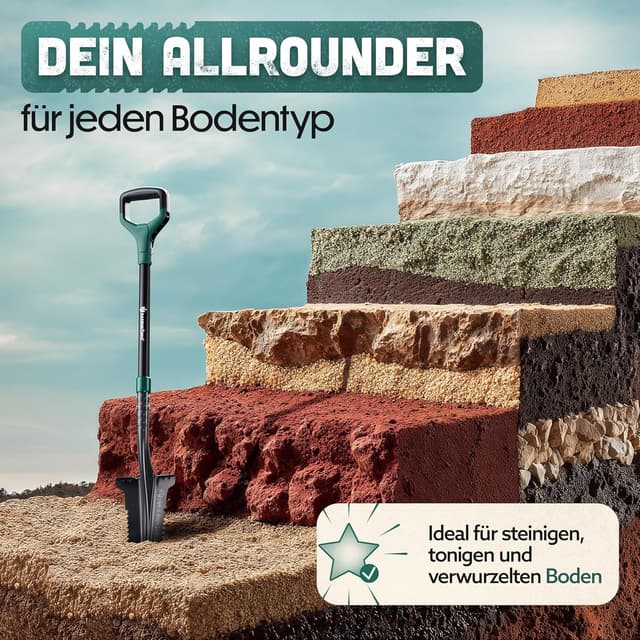 Thumbnail 4 de RASENKÖNIG Spaten Wurzelsäge Pro mit 20 Zähnen