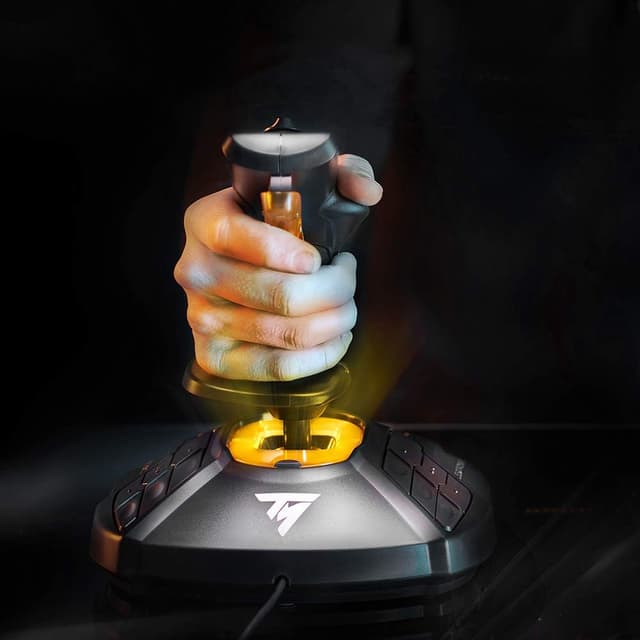 Detalle de Thrustmaster T16000M FCS (HEART HallEffect AccuRate) — joystick ambidextre pour PC