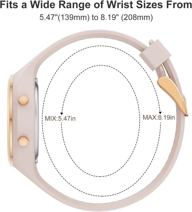 Detalle 1 de GOLDEN HOUR Digital Uhr Damen 5ATM