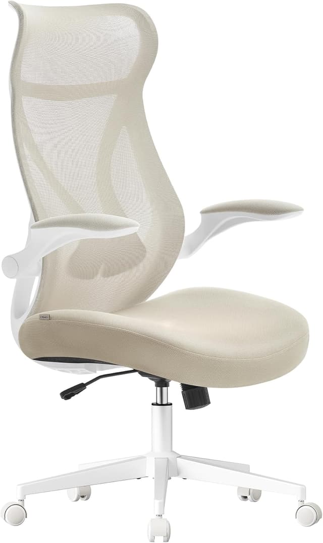 Detalle de SONGMICS OBN088K01 Bürostuhl mit Kopfstütze