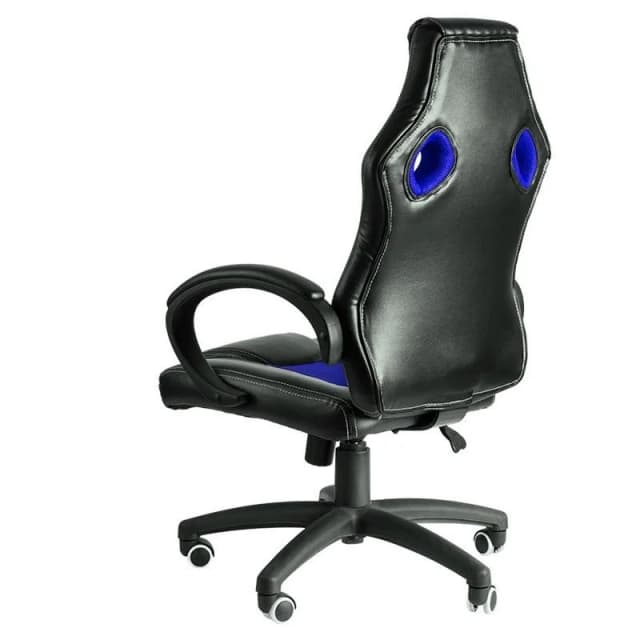 Detalle 2 de Silla Gaming Pro Azul y Negra