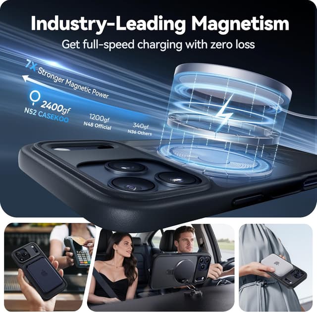 Thumbnail 1 de CASEKOO Ultra-Magnetic Stand for iPhone 17 Pro Max 6.9"