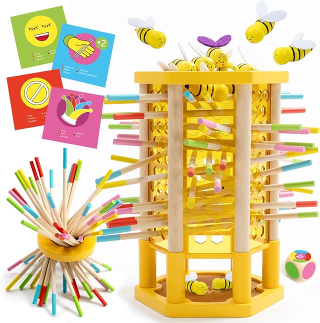 Imagen de Nene Toys BEEFALL Groß Lernspiel 4‑in‑1 für Kinder 🎲 en OfertitasTOP