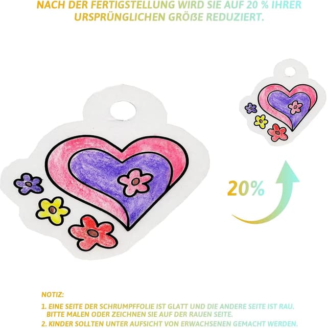 Thumbnail 1 de SUNANFBEST Schrumpffolie Set 12 Bogen A4